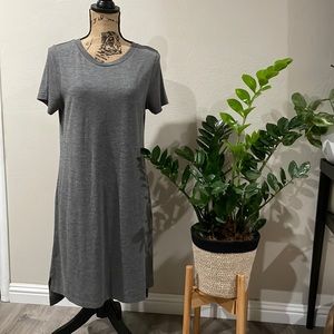 Gray Knit Dress